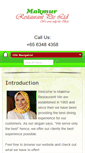 Mobile Screenshot of makmurrestaurant.com
